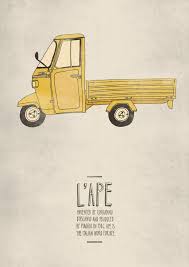 L Ape Inventions Italian Posters Poster Design