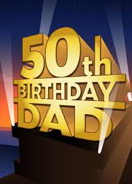 Inspirational 50th birthday wishes and quotes for friends. 50th Birthday Dad Poster By Goin Displate