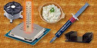 cpu thermal paste substitutes tips