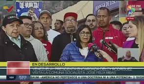 #Nacionales | Delcy Rodríguez decretó siete días de duelo nacional en  homenaje a quienes, según dijo, “murieron defendiendo a Venezuela,  defendiendo al presidente Nicolás Maduro”. , #6Ene #venezuela ...