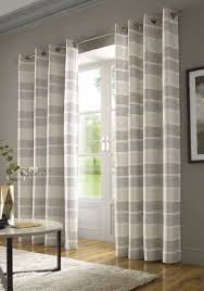 All our curtains are fully lined and there are thermal and blackout options if you are looking for a solution to a specific problem. Moda Ready Made Lined Voile Eyelet Curtains In Cream Terrys Fabrics