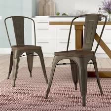 Isaac Metal Slat Back Stacking Side Chair In Gunmetal In 2020 Side Chairs Upholstered Dining Chairs Stacking Side Chair