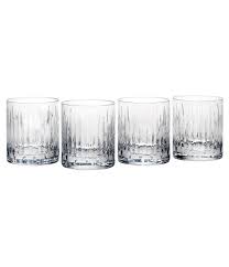 Reed Barton Soho Crystal 4 045 Piece Double Old Fashioned Glass Set N A N A Glass Set Glassware Dof Glass