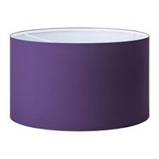 Luminaire suspendu à une lumière. Rismon Abat Jour Mauve Blanc Ikeapedia