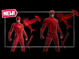 Bundle content delivered via redemption code. New Daredevil Bundle Showcase In Fortnite Daredevil Outfit Glider Pickaxe And Backbling