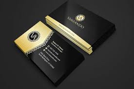With special finishes like spot gloss, gold foil and new silver foil. Gold And Black Business Card 29817 Business Cards Design Bundles Gold Business Card Photo Business Cards Black Business Card