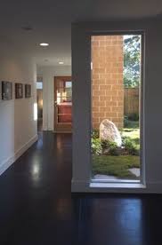 Asian Entry Design Ideas Pictures Remodel And Decor Concrete Stained Floors Stained Concrete Concrete Floors