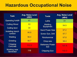 osha noise and hearing conservation