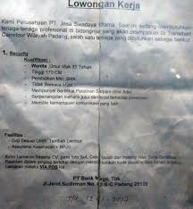 Lukman hidayat, aprindy, agus purbianto, anton satyo hendriatmo, toha fauzi, abdul haris tatangsource: Lowongan Kerja Security Di Pt Jasa Swadaya Utama Padang Blog Pak Pandani