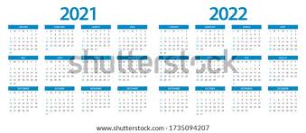 Illustration about year 2020 2021 2022 2023 2024 2025 calendar vector design template, simple and clean design. Calendario Jan 2021 Calendario 2021 Y 2022