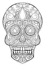 Its a 3 day celebration. Day Of The Dead El Dia De Los Muertos Adult Coloring Pages