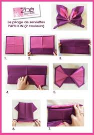 Zoeconfetti Folding Butterfly Servietten Falten Servieren Falten Deko Ideen