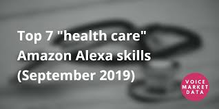 For some of us, staying glued to our twitter feeds or news outlet of choice has become something of an obsession — so much so that there's a new word to describe th. Top 7 Health Care Amazon Alexa Skills September 2019 Voice Market Data