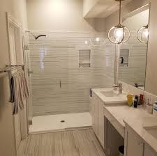 A bold blue, jet black, or rich plum color might kick your remodel into high gear. Tub To Shower Conversion Ideas Wize Home Direct