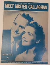 Amazon.com: MEET MISTER CALLAGHAN ERIC SPEAR 1952 SHEET MUSIC FOLDER 434  SHEET MUSIC: CDs y Vinilo