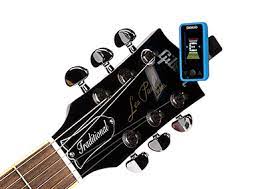 D Addario Accessories Eclipse Headstock Tuner Blue Top Guitar Tuners Learn Guitar Guitar