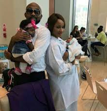 Adesua Etomi Delivers Twins For Banky W Photo Nigerian Traditional Wear Wedding Party Dresses Kids Girl