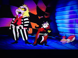 They've redecorated the main lobby. Beetlejuice Skeletons In The Closet Gay Geek Gab