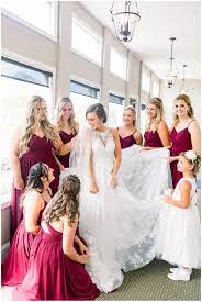 Burgundy Bridesmaid Dresses Columbus Ohio Wedding Burgundy Bridesmaid Dresses Fall Wedding Early Fall Weddings