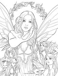 Scales immune to magic, fire breath, the gift of telepathy. Fantasy Adult Coloring Pages