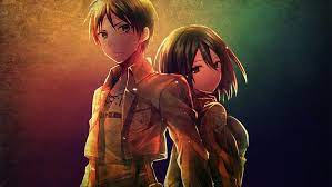 Hd Wallpaper Animated Wallpaper Shingeki No Kyojin Eren Jeager Anime Mikasa Ackerman Wallpaper Flare For any commercial use please contact me beforehand.