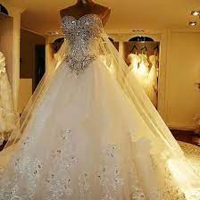 Auf der nach brautkleid a linie strass ? Luxus Herrlich Weiss Korsett Brautkleider Hochzeitskleider 2017 A Linie Herz Ausschnitt Armellos Ruckenfreies Strass Kristall Kathedrale