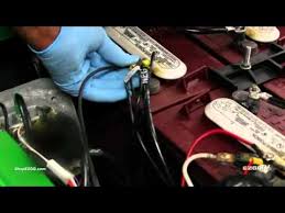 Collection of 36 volt ez go golf cart wiring diagram. Battery Wire Installation Youtube
