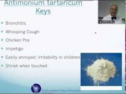 About the first thing we see in the study of an antimonium tart, patient is expressed in the face. Antimonium Tartaricum Homeopathic Medicine Tips For Beginners Youtube