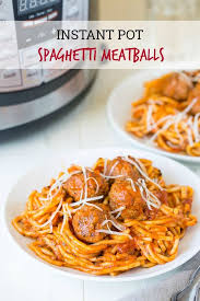 Instant Pot Spaghetti And Meatballs Recipe Instant Pot Dinner Recipes Instant Pot Recipes Pressure Cooker Recipes