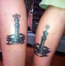If you are looking for king and queen tattoo design then i would recommend you to have a king and crown tattoo on hand like this. 24 New Ideas Tattoo Couple Ideas King Queen Chess Pieces Chess Piece Tattoo Queen Tattoo Tattoos