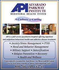 Alvarado Parkway Institute Our Towns Finest