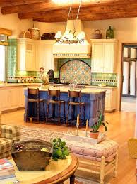 Why do you need a backsplash in your kitchen at all? Mexican Flavor Spanish Style Kitchen Hacienda Style Kitchen Spanish Kitchen Design