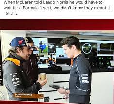 The best f1 memes from around the internet. Pin By Michaela On F1 Memes Formula 1 Norris Fun Sports