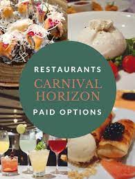 Comida En El Carnival Horizon Opciones Pagadas En Mi Cocina Hoy Carnival Horizon Cruise Food Chilean Recipes