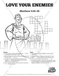 It means accepting your past, your. Matthew 5 Love Your Enemies Sunday School Crossword Puzzles Sunday School Crossword Puzzles