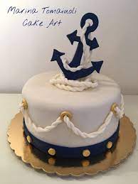 Pin By Milena Marini On Cake Artist Marina Tomaiuoli Dolci Fantasie Nautical Cake Nautical Birthday Cakes Boat Cake