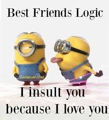 Funny Minion Quote About Friends Best Friend Quotes Funny Friend Jokes Friends Quotes Funny