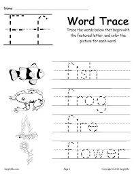 If you know others who can use our lists. Letter F Words Alphabet Tracing Worksheet Supplyme