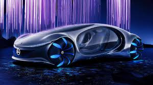 Mercedes Benz Vision Avtr Concept Car At Ces Is Inspired By Avatar In 2020 Concept Cars Mercedes Benz Futuristic Cars