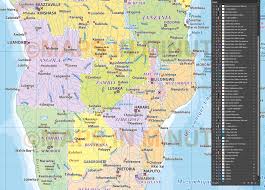 Surrounded by the east indian and west atlantic oceans, africa means place where the sun is hot in latin. Africa Vector Map Illustrator Cs Pdf Formats Political Insets And Detailed Ocean Floor Contours