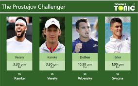193 cm / 83 kg. Prediction Preview H2h Vesely Kamke Dellien And Erler To Play On Center Court On Wednesday Prostejov Challenger Tennis Tonic News Predictions H2h Live Scores Stats