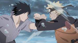 This is a place to get rare pictures from naruto and naruto: Naruto And Sasuke Screenshot On We Heart It