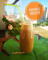 sabah spor oncesi deneysel bir calisma yapayim dedim ama tadi tam benlik oldu tok tutuculugu da enerjisi de iyiydi kahveyi ben sicakke fruit cantaloupe food