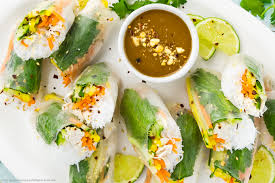 Chicken Rice Paper Rolls No Spoon Necessary