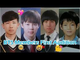 Bts Members First Audition Pre Debut Youtube
