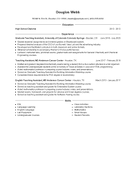 Chemist graduate assistant cv / scwns3iptw1y m / cv format pick the right format for your situation. Graduate Teaching Assistant Resume Examples And Tips Zippia