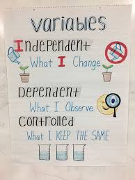 Scientific Variable Anchor Chart Science Anchor Charts Scientific Method Anchor Chart Science Fair Projects