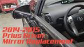 2010 toyota prius burco side view mirror replacement glass. How To Replace Side View Mirror 10 15 Toyota Prius Youtube
