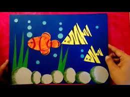How To Make Underwater Scenery Using Geometrical Shapes For Kids Step By Step Tutorial Geometric Shapes Drawing Geometric Shapes Art Art Drawings For Kids geometric shapes drawing