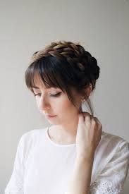 Even if you have short hair, you can be whipping a long braid back and forth with marley hair and a couple of minutes if you. Cute Diy Milkmaid Braids For Thick Hair Styleoholic